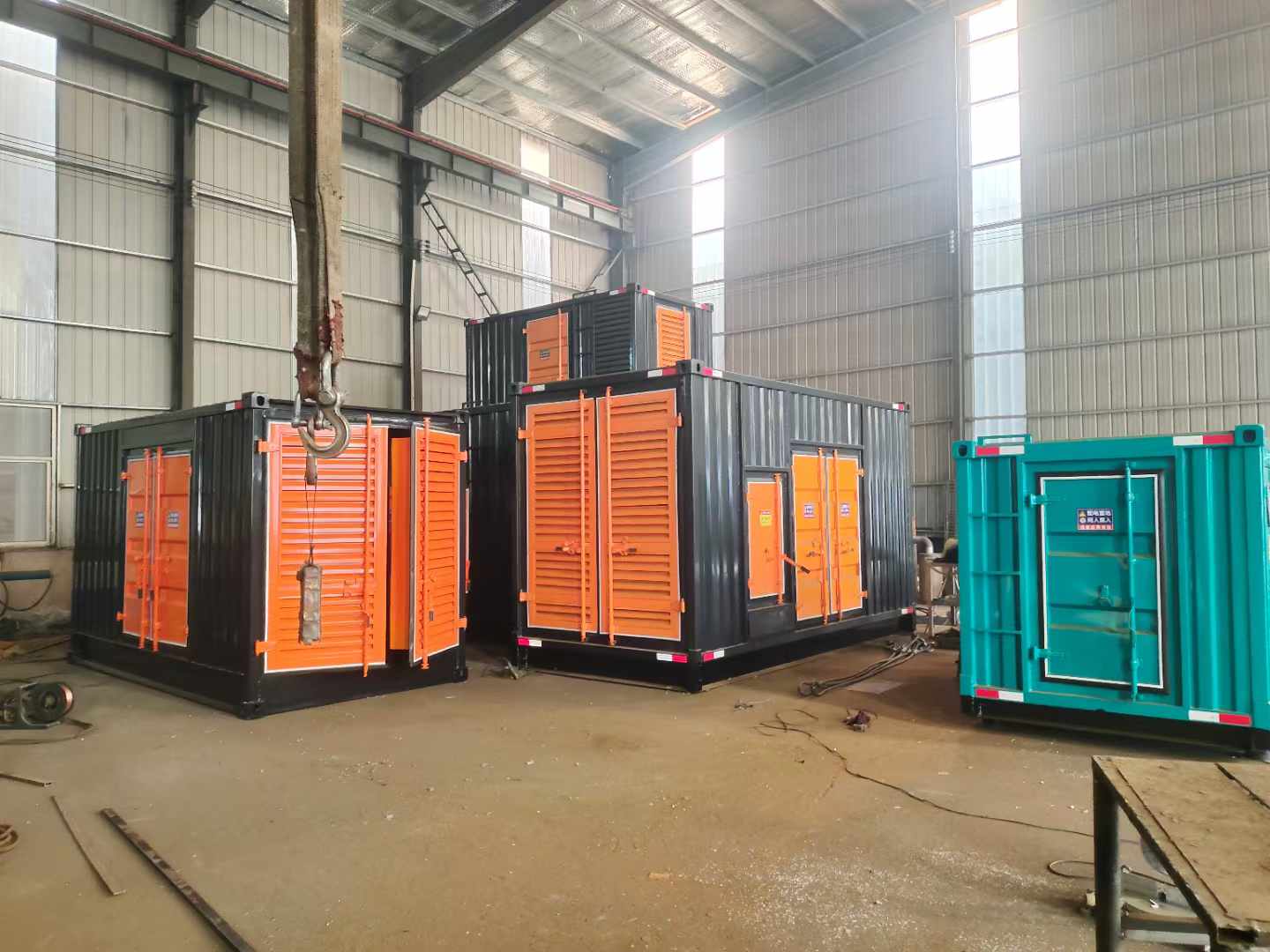 沙依巴克500kw柴油发电机组可以带动多少功率设备?